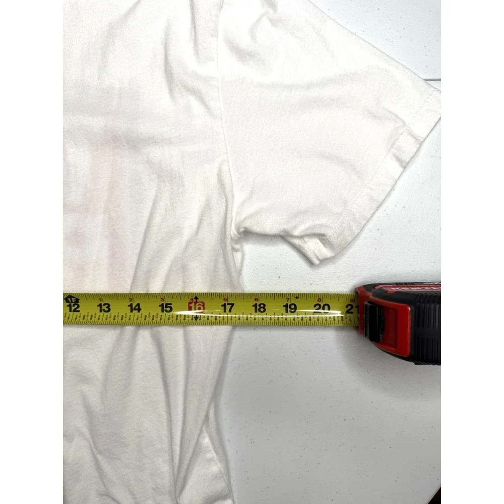 TRUE RELIGION Medium White Graphic Print T-Shirt -1869